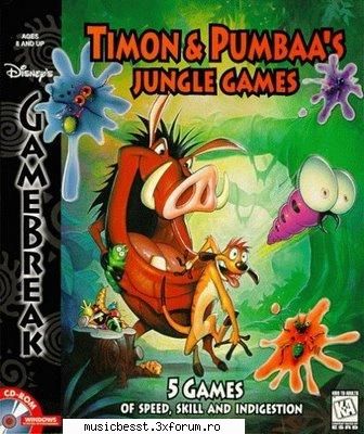 timon pumbaa's jungle games