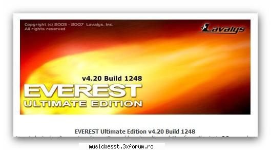 EVEREST Ultimate Edition v4.20 Build 1248 - EVEREST Ultimate Edition is an - New Softwarez (Programe noii)
