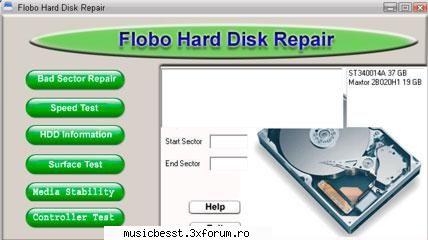 Flobo Hard Disk Repair 1.0 - ZeroCool - New Softwarez (Programe noii)