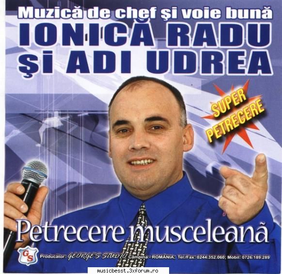 IONICA RADU SI ADI UDREA - PETRECERE MUSCELEANA 2008 [Original Album] - IONICA RADU SI ADI UDREA - Manele