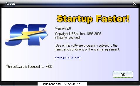 Startup Faster! v3.02 - Startup Faster! v3.02 Startup Faster! - make your - New Softwarez (Programe noii)