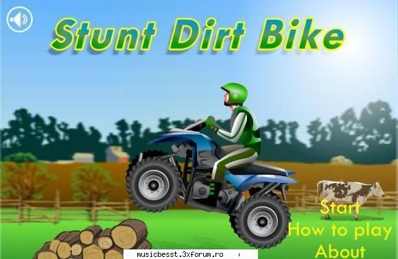 Stunt Dirt Bike -Play online - ATV,motociclete ...joc flash ,simplu dar - Flash Games