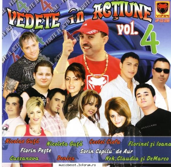 Vedete In Actiune Vol.4 - 1. Casanova - Cine esti si cum te cheama 2 - Manele